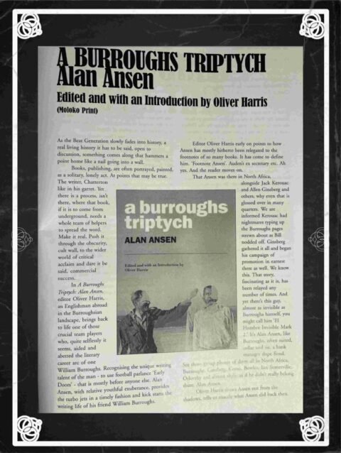 A Burroughs Tryptych