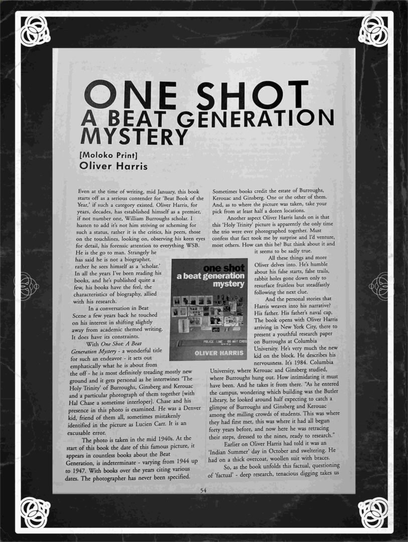 One Shot A Beat Generation Mistery